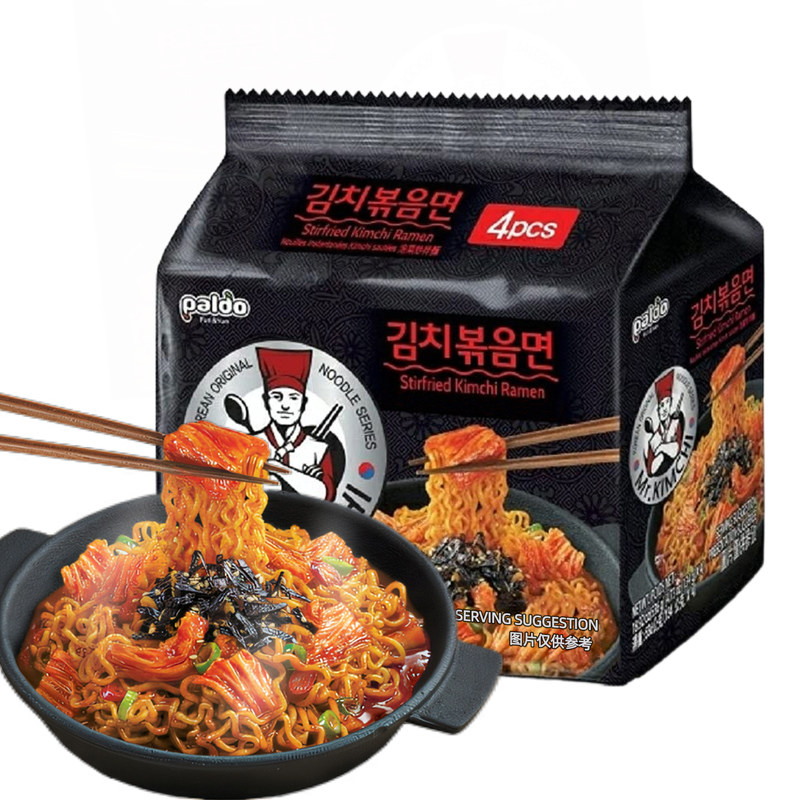 韩国进口八道泡菜先生汤面拌面方便面快餐面速食面泡面煮面干拌面