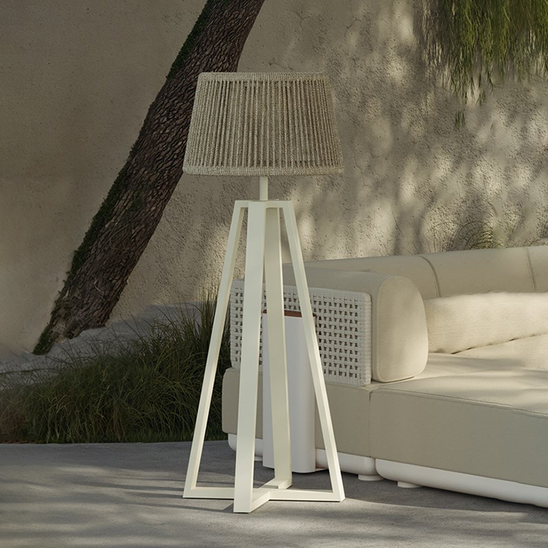 太阳能户外灯防水别墅花园露台A庭院落地灯室外编织氛围景观草坪