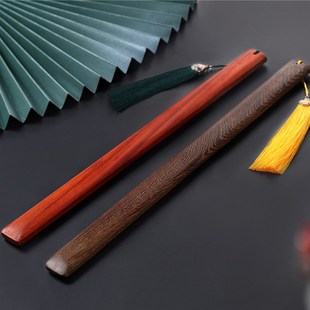 檀木加厚手工实木戒尺m家用拍手教师专用藤条教鞭教棍家法棍打人