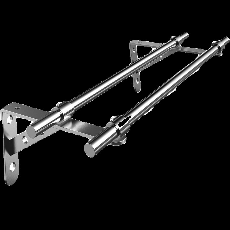 阳台侧装晾衣架家用三角支撑架不锈钢窗户外墙上固定式晾衣杆晒凉