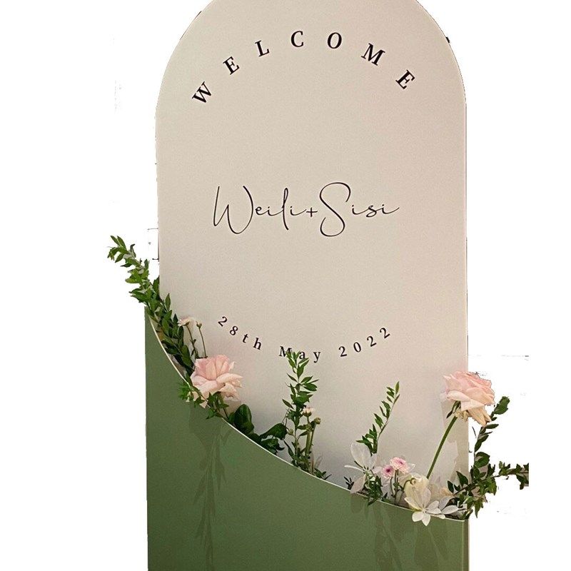 婚礼创意高级感觉插花迎宾牌KT板定制生日活动宴会创意迎宾水牌,节庆用品/礼品,装扮布置套餐,淘宝优惠券,粉丝福利购,淘宝优惠卷