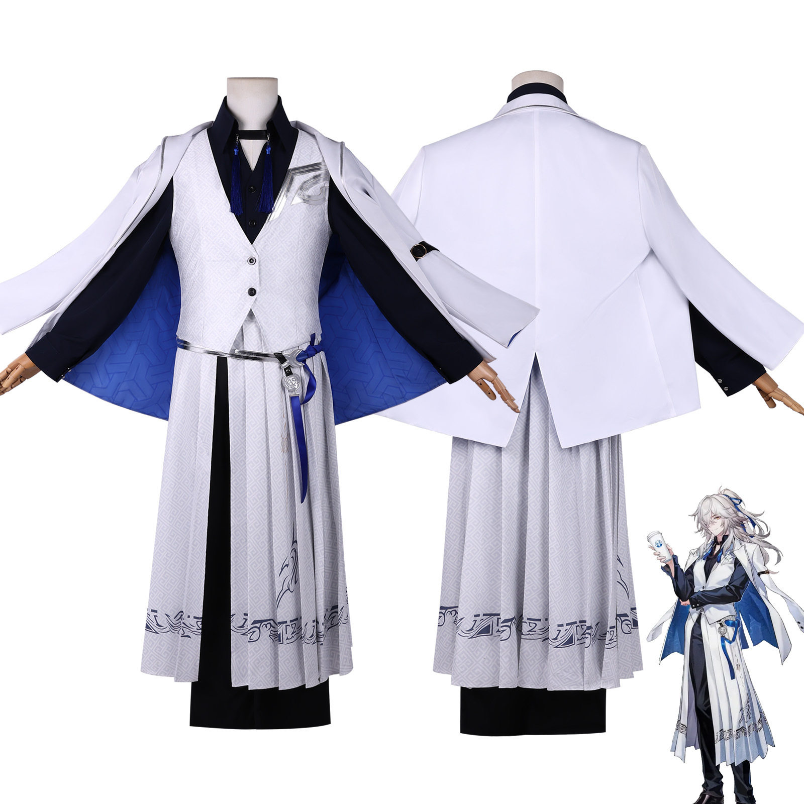 崩坏星穹铁道cos服茶百道联名景元联动cosplay服装女二次元游戏图片