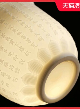 德脂羊玉白瓷功夫品茗茶杯主人茶杯心经单TS-15087杯陶瓷紫化砂茶