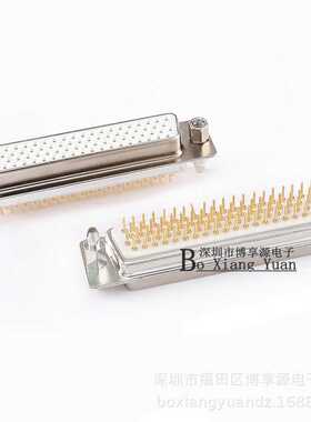 DB DP9 15 25 26 37 44 50 62 78P公/母头车针镀金直插焊板铆鱼叉