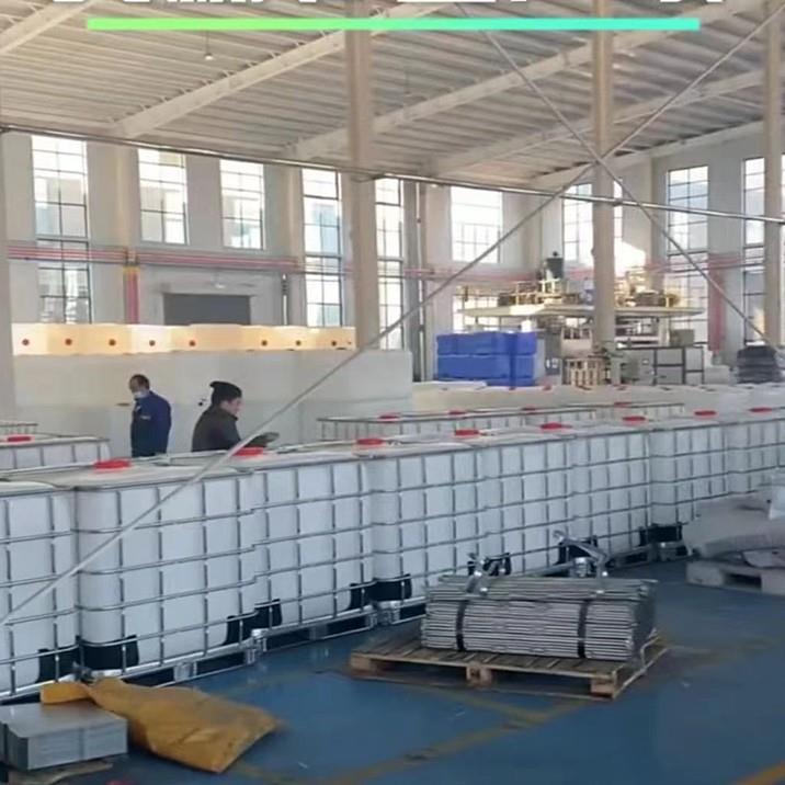 加厚1000升柴油桶ibc吨桶全新储水罐500升方形塑料桶耐酸碱化工桶