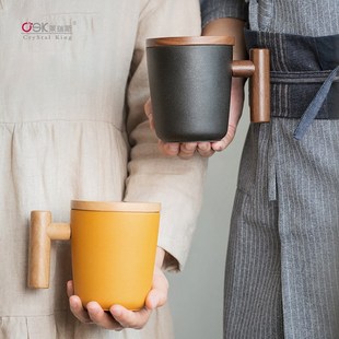 家用白酒中式 水晶金箔陶瓷白酒杯酒盅分酒器套装 一口杯酒具礼盒