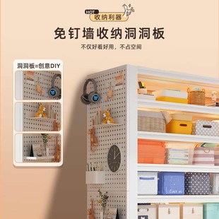 行李箱上方收纳架子家用多层落地储物架钢制货架 阳台置物架下空式