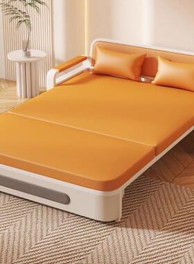 沙发床2折叠两用05新款单伸人床小户型客厅多功能床科2JCG技布缩