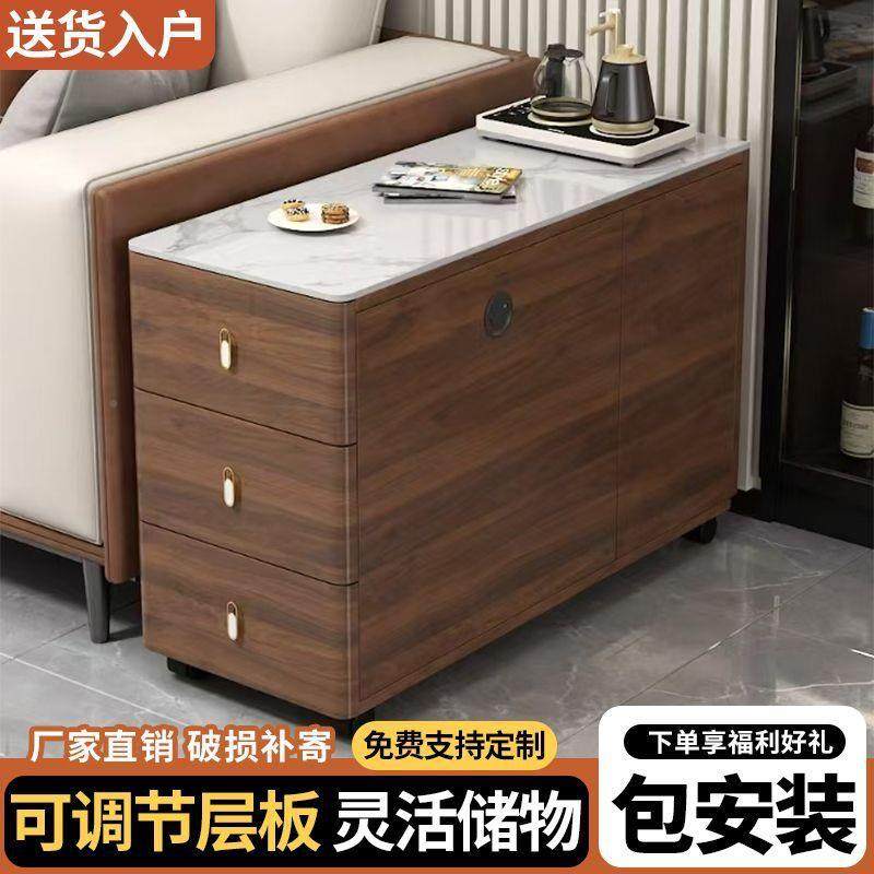 新中式沙发边边柜客侧柜边几斗柜厅床头小柜可移940动茶几茶桌茶,住宅家具,角柜,淘宝优惠券,粉丝福利购,淘宝优惠卷