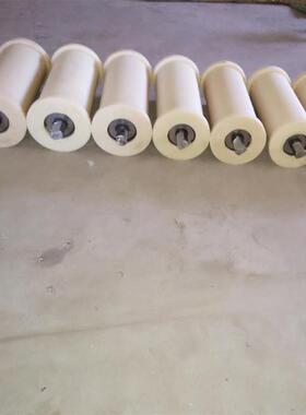 EQG尼龙地氨煤矿用聚酯地辊输送机龙地辊滚轮井下聚氨酯尼包胶地