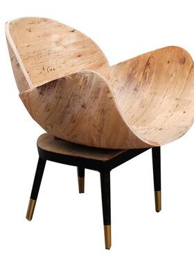 F-004休合闲椅3系C379列弯曲胶板弯板