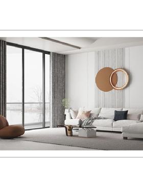 高精密提花沙发料Y布J91SIK356直销欧式卧室客厅窗帘遮光1面零料