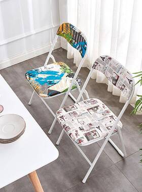 中高折叠椅0高35/4cm成座人矮椅家用便靠背椅VBX学生学习椅携座新