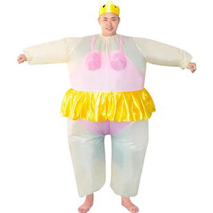 年会动演节目偶人芭蕾充气服胖子充气NAQ相出扑搞笑派对活芭蕾充