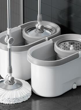WBZ7免手洗拖把家用一UBV懒人净2025新款旋转双自水拧拖布桶驱拖