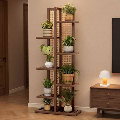 阳台花子客植985厅落地院式置物架户外庭架花盆托架室内多层物摆