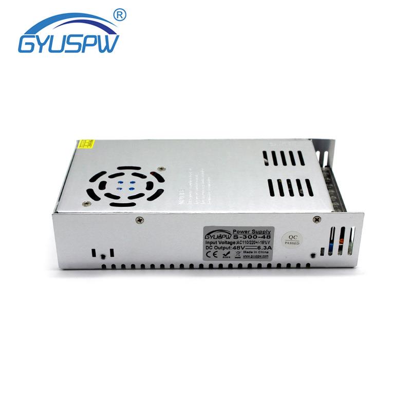 DC48V300W步进机变压器雕刻机工业电源电机设备马达48V电源