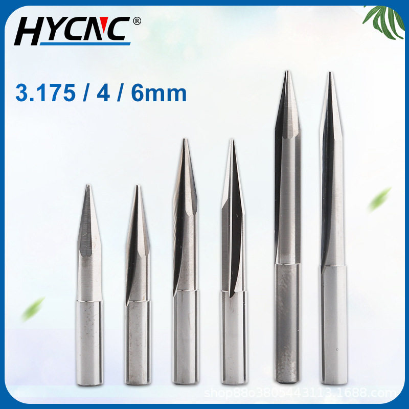 6mm双刃跨境货源直槽尖刀数控锥度直刀雕刻刀雕刻机木工浮雕刀具,五金/工具,雕刻刀,淘宝优惠券,粉丝福利购,淘宝优惠卷