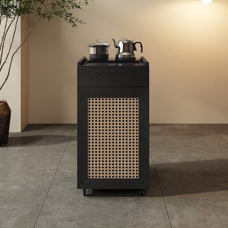 茶水柜客厅靠墙实木诧寂风黑色烧水壶一体移动小桌柜茶桌侧边茶台,住宅家具,家用茶台/茶桌,淘宝优惠券,粉丝福利购,淘宝优惠卷