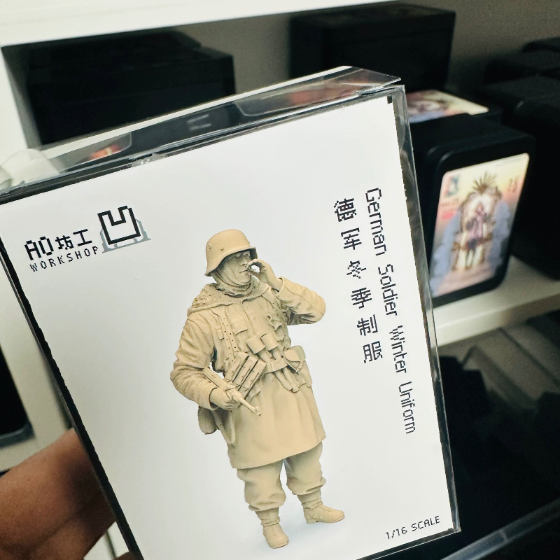 微缩模型 雕像 兵人 德军冬季可动人偶/兵人/雕像