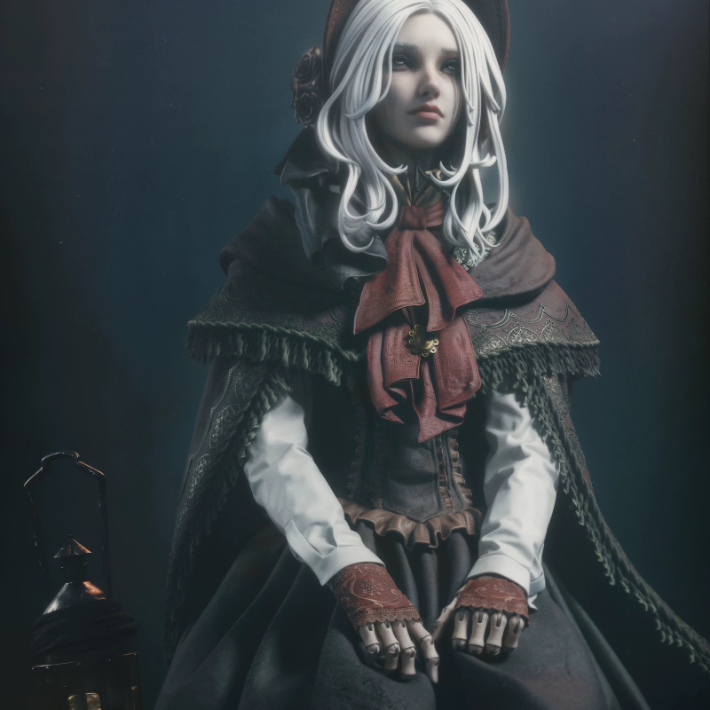 微缩模型 gk 木偶小姐 The Doll  玛利亚木偶 血源诅咒