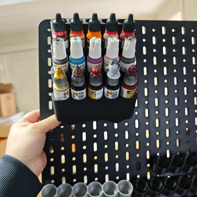 ak av 夜之工坊漆专用宜家洞洞板收纳架