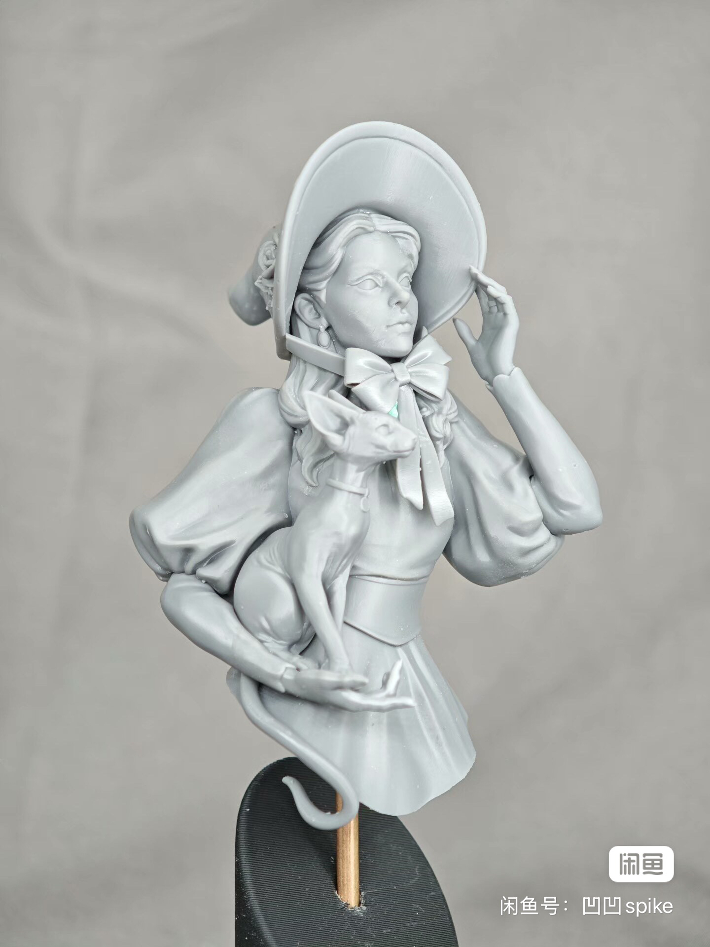 微缩模型 雕塑半身像 女巫 YHonchar 雕刻 hera金奖作者 商业授权