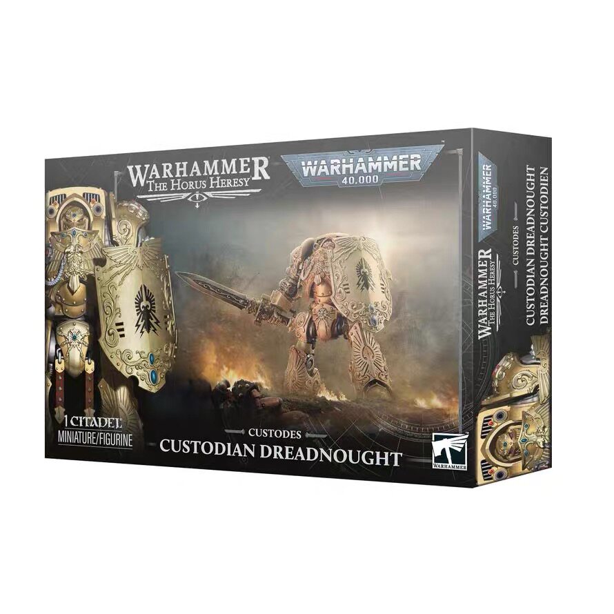 战锤30K HH CUSTODES CUSTODIAN DREADNOUGHT 帝皇禁军 禁军无畏