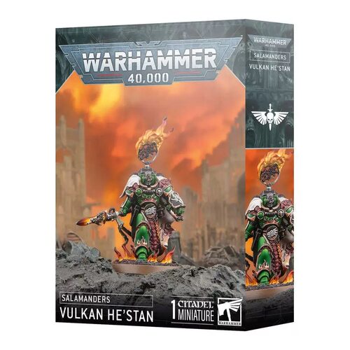 战锤40K SALAMANDERS: VULKAN HE'STAN 火蜥蜴：伏尔甘·赫斯坦