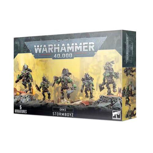 战锤40K 兽人 风暴小子 Ork Stormboyz