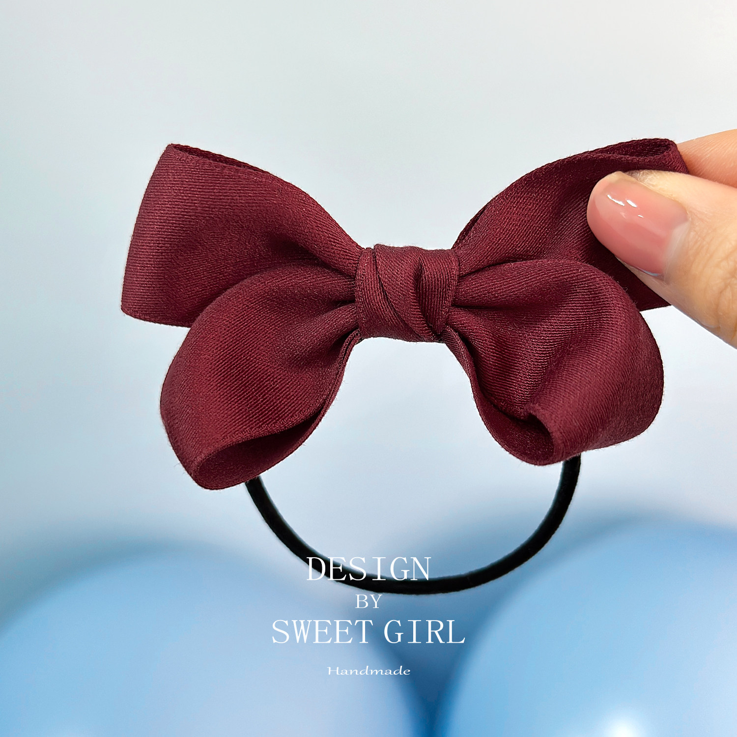 【3件8折】蝴蝶结女童皮筋不勒发宝宝头绳女儿童发圈2026新款发饰