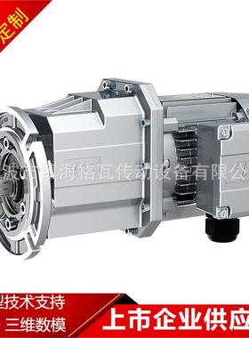 格瓦TRCF1.5KW立式齿轮减速电机轻量化工业大风扇变频减速电机