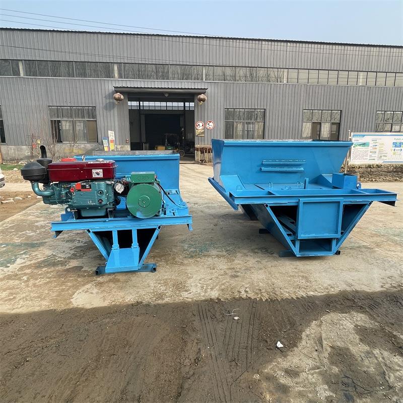 高标准农田混凝土水渠成型机 梯形水沟滑模机 自行走边沟衬砌机