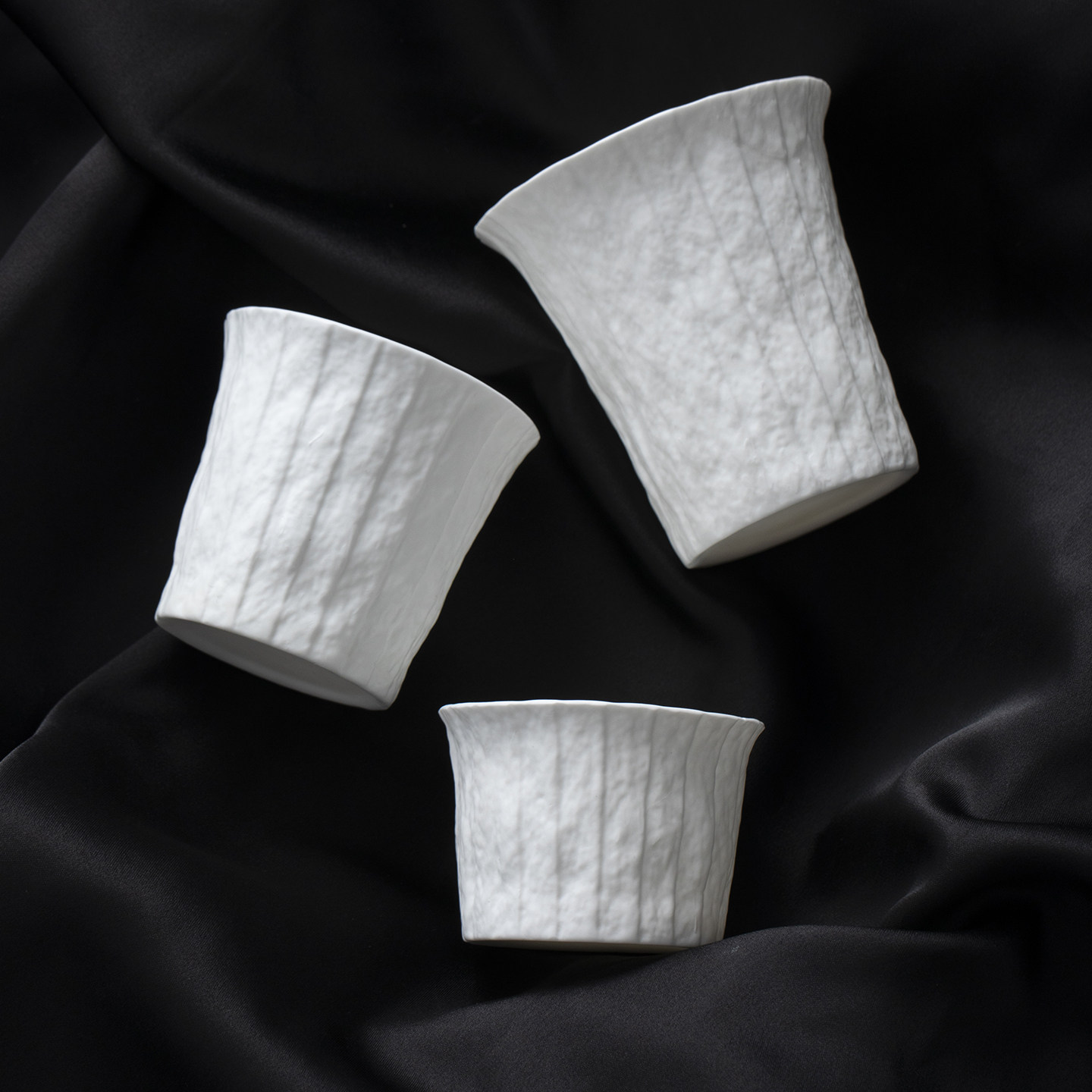 折纸纹薄胎手握咖啡杯日式简约高级感精致喝水杯办公室陶瓷马克杯,餐饮具,咖啡杯,淘宝优惠券,粉丝福利购,淘宝优惠卷