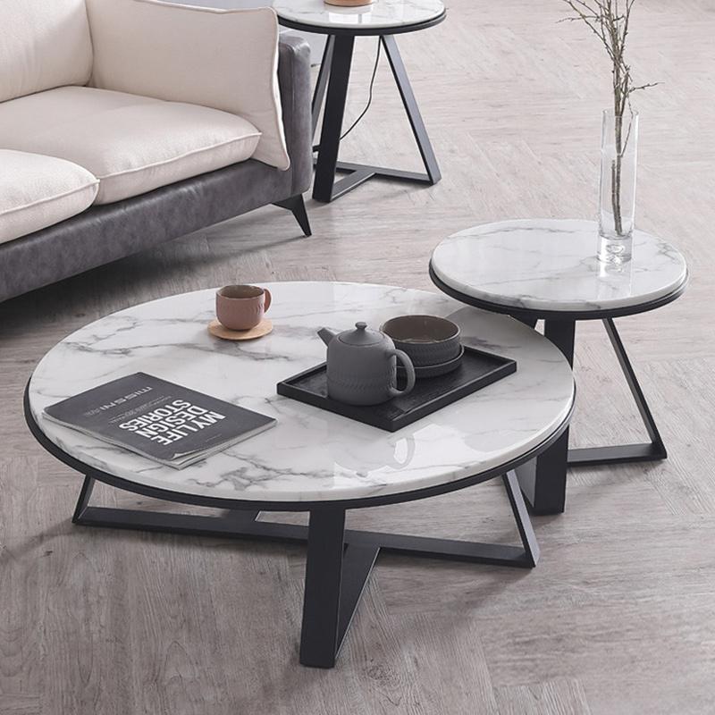 意式岩板极简轻奢现代简约小户型客厅家用长方形大理石茶桌
