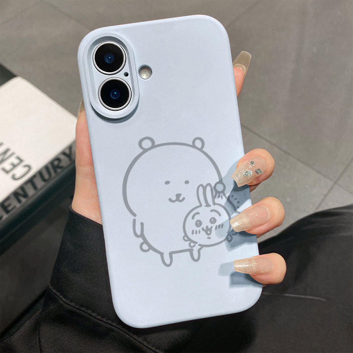 抓乌萨奇自嘲熊适用于苹果17promax手机壳液态硅胶iPhone16pro保护套情侣15新款创意14超好看独特13全包12超