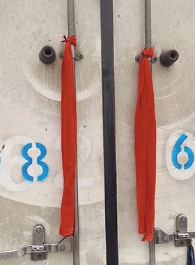 喜提新车货车专用平安红色加厚绒布车挂红红火火大吉大利赚钱