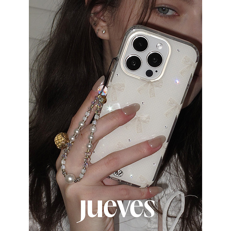 JUEVES星期四香槟钻石壳iphone15promax手机壳1