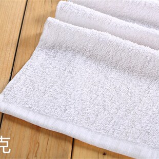 50条装纯棉宾馆美容院足疗旅y馆一次性洗浴白毛巾全棉厂家直销