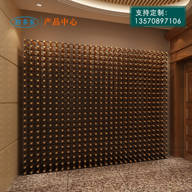 格多多酒架储存展示n酒柜家用商用红酒专卖店酒窖卖场实木酒架包