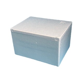 邮政1号泡沫箱20斤25斤容量高密度加H厚保温海鲜蔬菜箱宠物狗猫窝