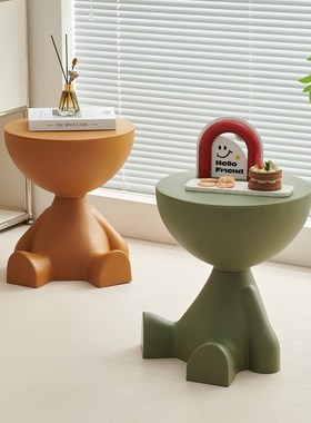 简约创意设计网红客厅玄关摆件家用小平头装饰摆件床X边收纳置物