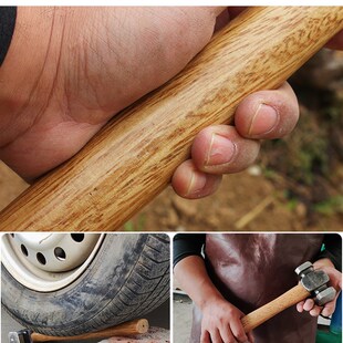 打铁锤子铁匠锻h打锤金工铁锤家用木柄手工锻造工具木柄钢锤钣金