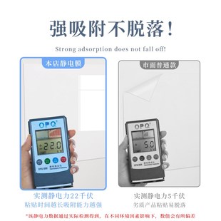 静电白板墙贴可移除擦写不u伤墙儿童房卧室涂鸦画画写字板墙壁贴