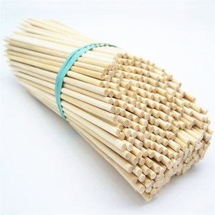 加粗竹签4.0毫米 25厘米玉米菠萝香蕉鸡排鸡翅签子1T000支多省包
