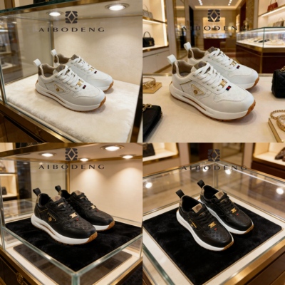 （男女同款皮面）1913艾博登鎏金岁月轻弹慢跑鞋