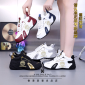 百搭情侣软底休闲运动网鞋 春季 时尚 舒适透气老爹鞋 7086 新款