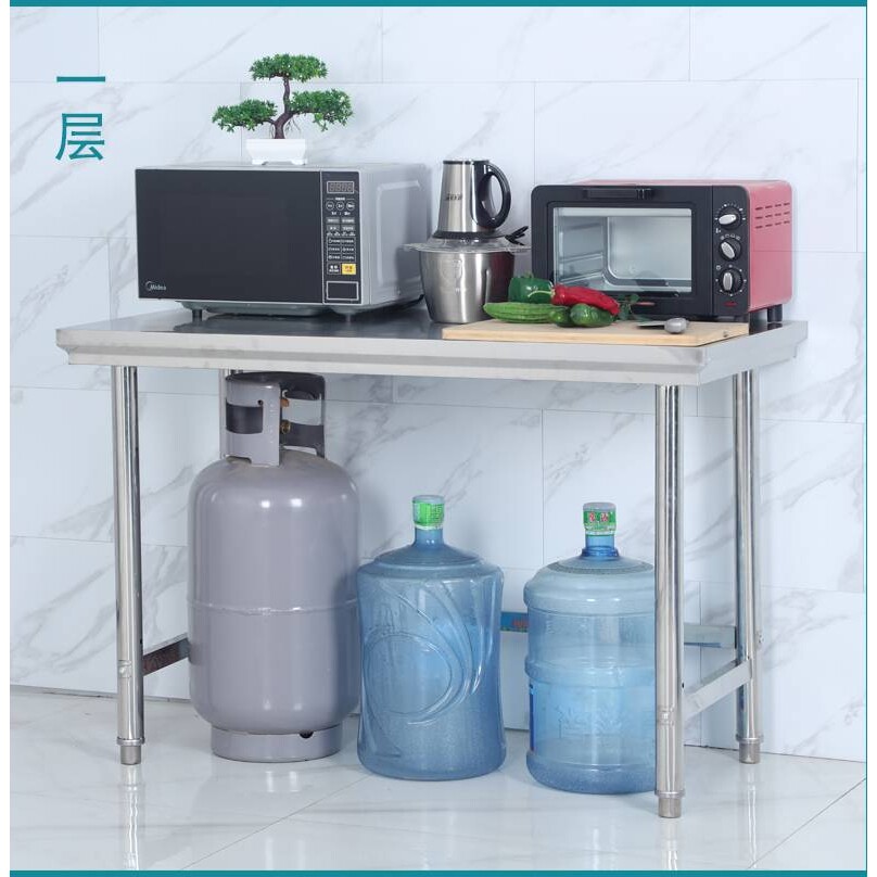 拆装不锈钢工作台放煤灶台架家商用饭店切菜案板台面厨房用品