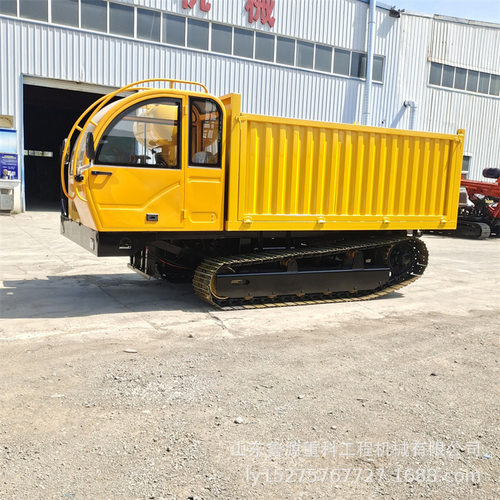 8-10吨工程运输履带搬运车 多用途履带自卸车 农用履带车