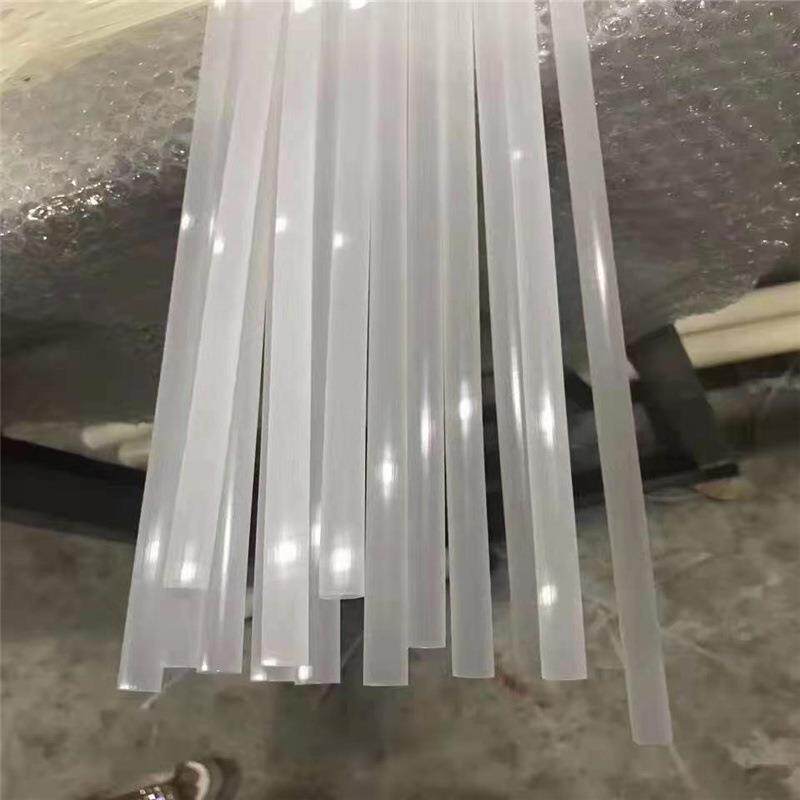 ..白色半透PCTFE棒 耐磨/耐腐蚀/机械高性能聚三氟乙烯棒材
